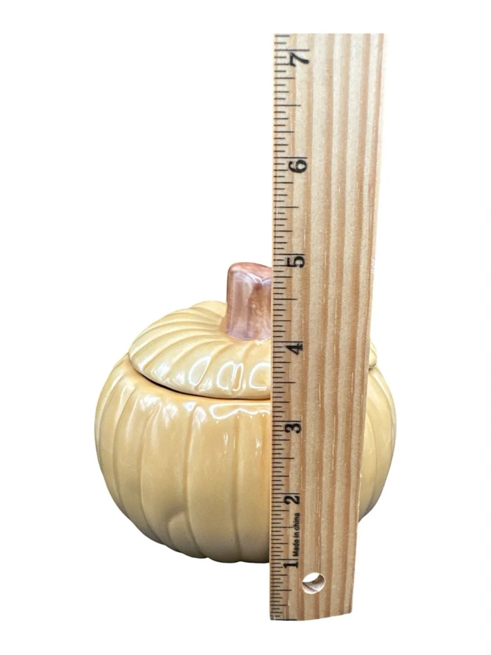 Vintage William Sonoma Harvest Ceramic Pumpkin Covered Soup Bowl